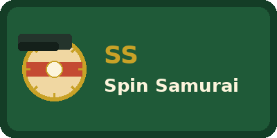 Spin Samurai logo